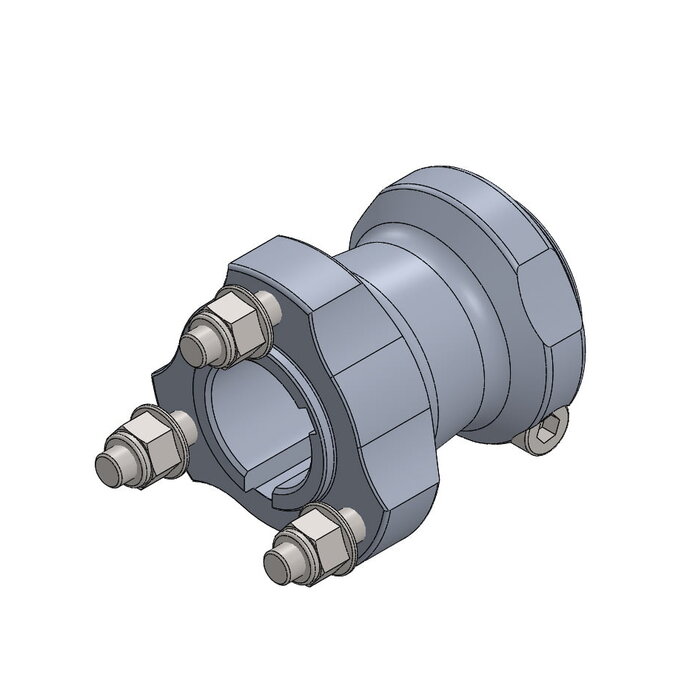 deKartshop.nl  Wielnaaf 30MM Alu Lang