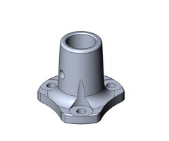 ID Rocky Stuursupport Alu Recht