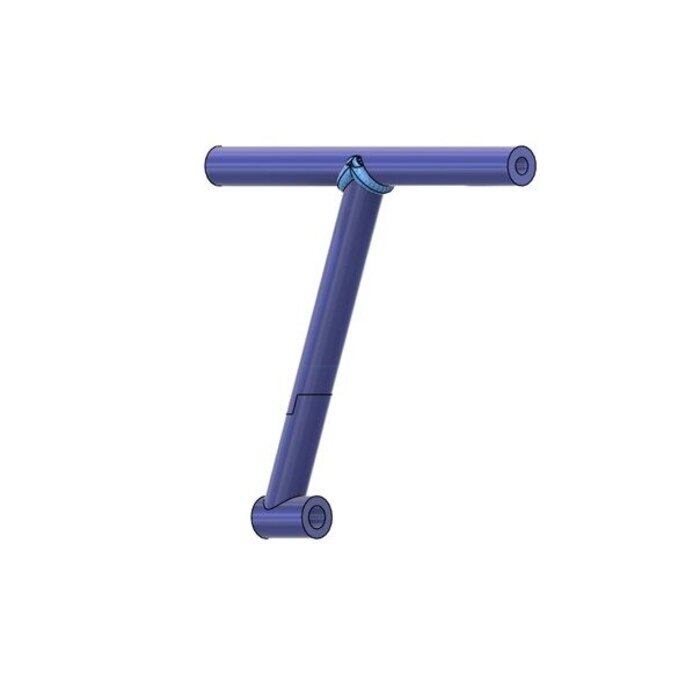 deKartshop.nl  Radiateur Steun Lang (Achterzijde)