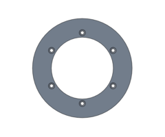 deKartshop.nl  Tandwiel Bescherm Schijf ALU