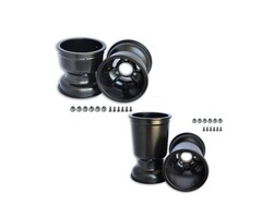 deKartshop.nl  velgen set compleet 132-212 aluminium  zwart