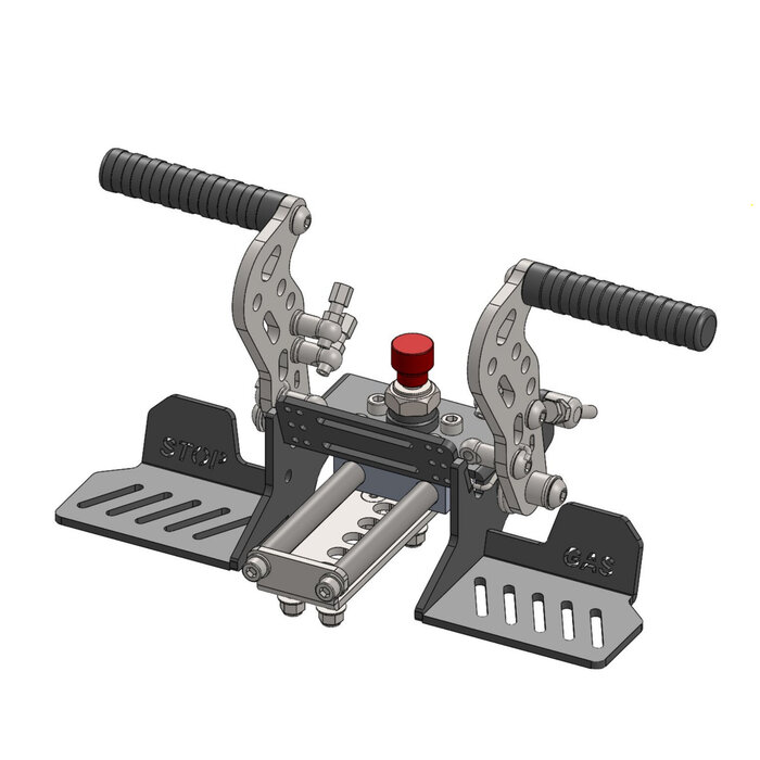 deKartshop.nl  pedaal verkort set verstelbaar