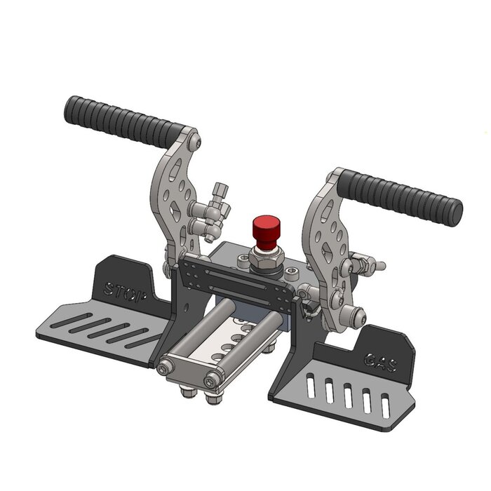 deKartshop.nl  pedaal verkort set verstelbaar