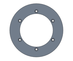 deKartshop.nl  Tandwiel Bescherm Schijf ALU