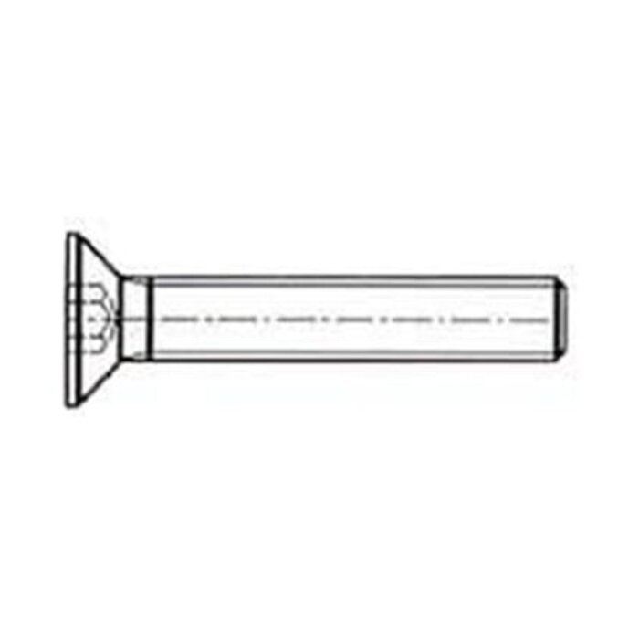 deKartshop.nl  Bout Inbus Conisch M6 (Selecteer Lengte)