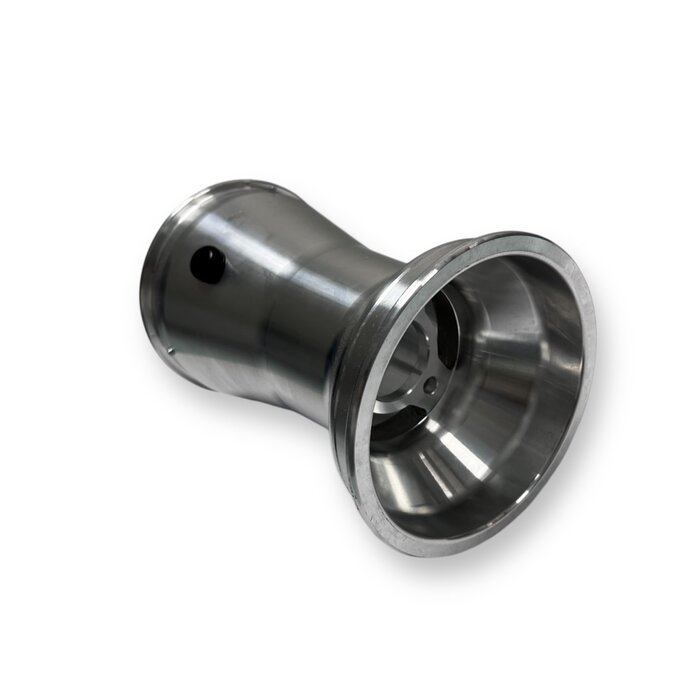 Formula K Geventileerde aluminium achtervelg L210 mm Black Line
