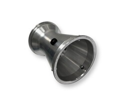 Geventileerde aluminium achtervelg L180 mm