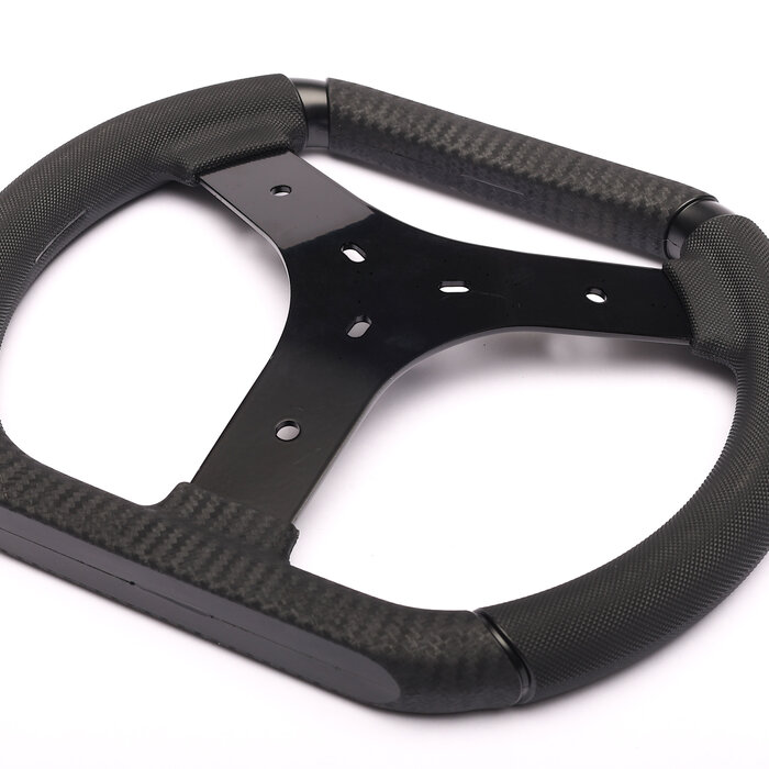 Formula K "faster" ø320mm stuurwiel - stalen spaken