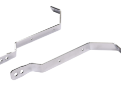 Formula K Mod. 509 hoge nassau paneel steun set verchroomd (r+l)