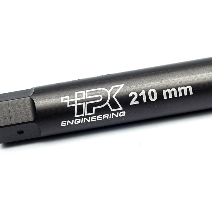 Formula K Spoorstang l210mm geanodiseerd (monster/baby)