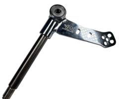 Linker spindel ø17mm 9,5° mod. r, lagers ø10mm