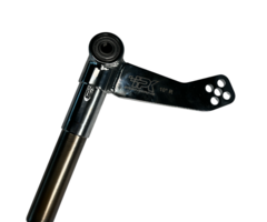 Linker spindel mod. r ø25mm 10° verchroomd