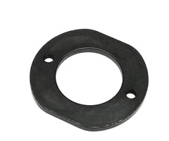 Formula K Vaste ring zwart gegalvaniseerd