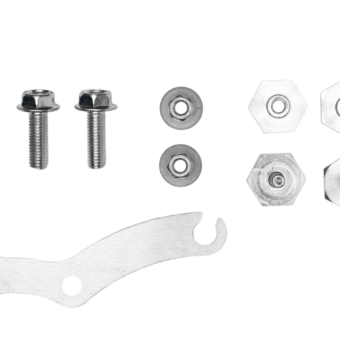 Montageset tag (ok) kettingbeschermer met schroeven