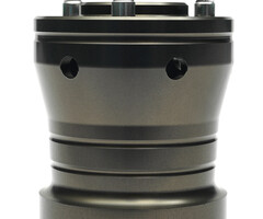 Formula K R model achternaaf Ø50xL90mm geanodiseerd