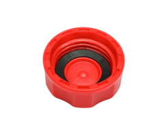 Brandstoftankdop rood met pakking