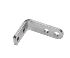 Universele uitlaatdempersteun wit verzinkt