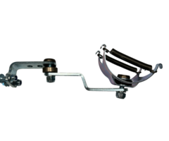 Demperhouder - wit verzinkt