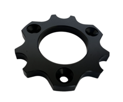 Formula K MKB-V2 achterremschijfsteun zwart geanodiseerd