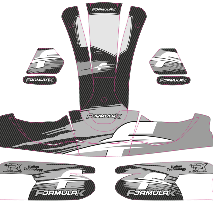 Formula K FK Dark stickerkit mod. 507 bodyworks