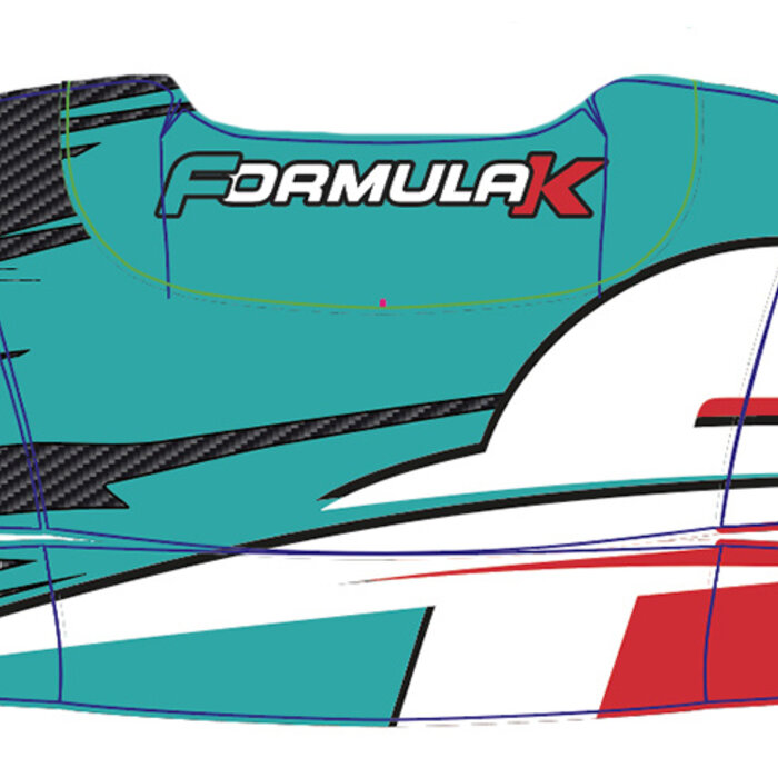Formula K FK voorspoiler mod. 509 sticker