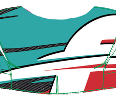 Formula K FK voorspoiler mod. MK20 sticker