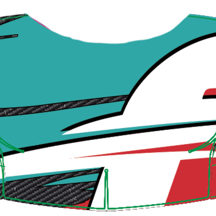 Formula K FK voorspoiler mod. MK20 sticker