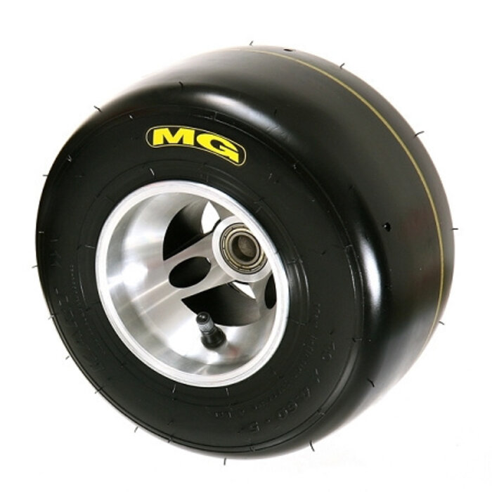 MG Tire MG SM geel voorband 10x4.5-5
