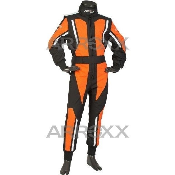 Arroxx Arroxx Level 2 overall Zwart-oranje-wit