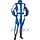 Arroxx Level 2 overall  Blauw-Wit-Rood