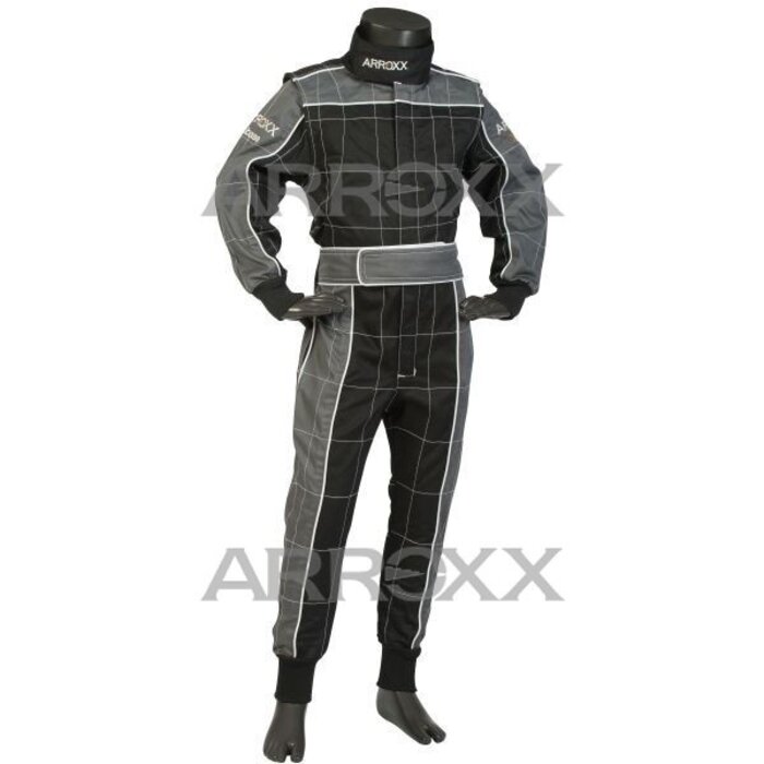 Arroxx Arroxx overall katoen Junior Zwart / grijs