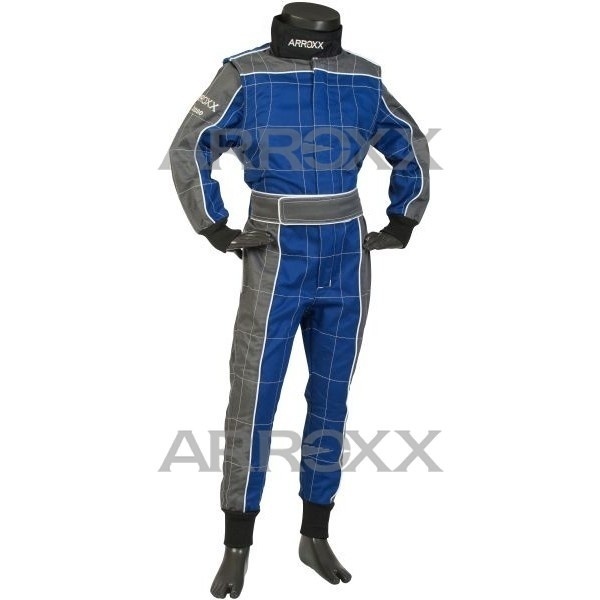 Arroxx Arroxx overall katoen Junior Blauw / grijs