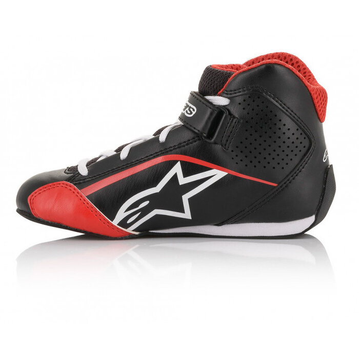 Alpinestars Alpinestars Tech-1 K S (kinder kart schoenen) ZWART/WIT/ROOD
