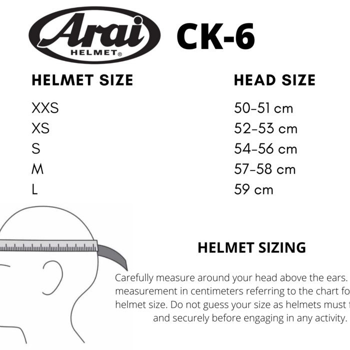 Arai Arai CK-6 Helm