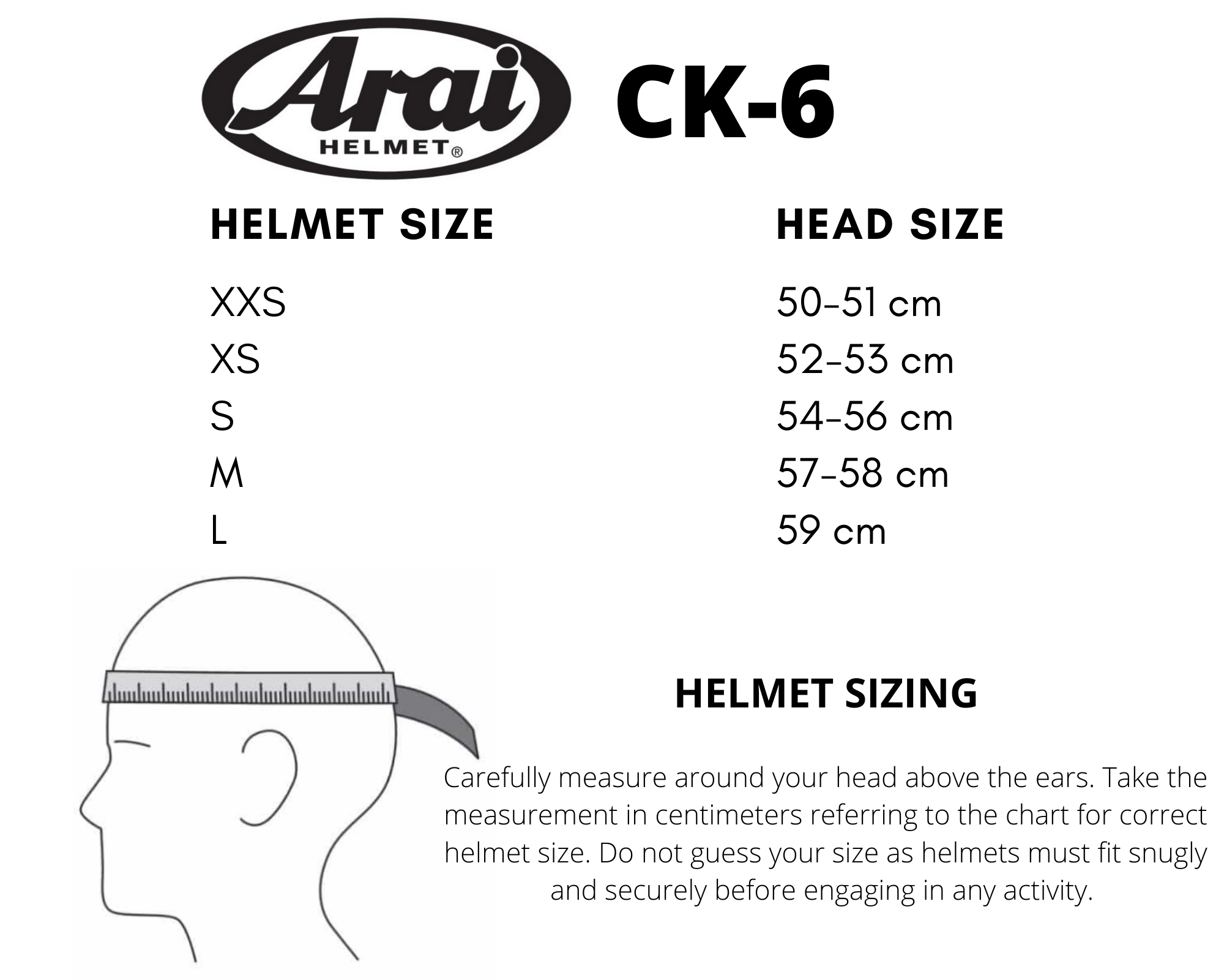 Arai Arai CK-6 Helm