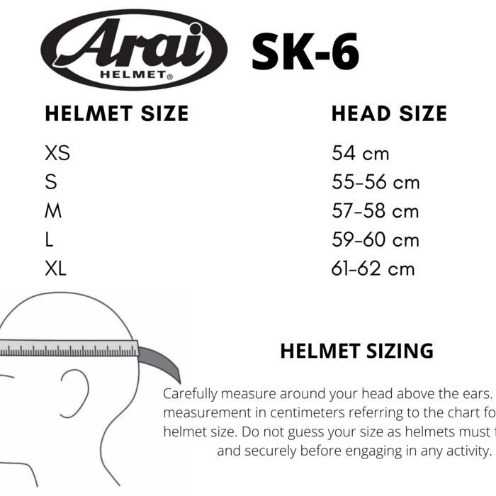 Arai Arai SK-6 (Snell K2020)