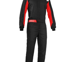 Sparco Sparco Rookie overall zwart/rood