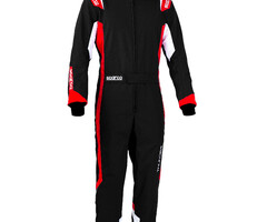 Sparco Sparco thunder overall kids zwart/rood