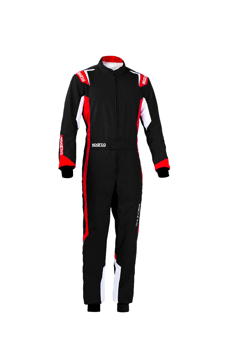 Sparco Sparco thunder overall kids zwart/rood