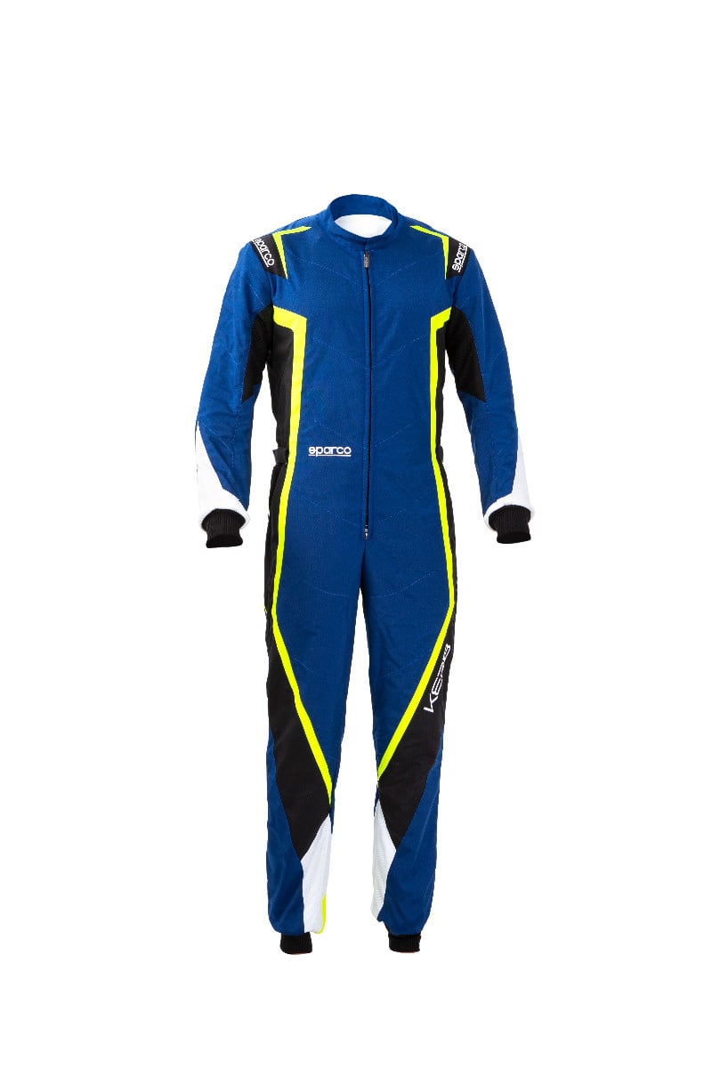 Sparco rco kerb overall kids blauw/geelSpa