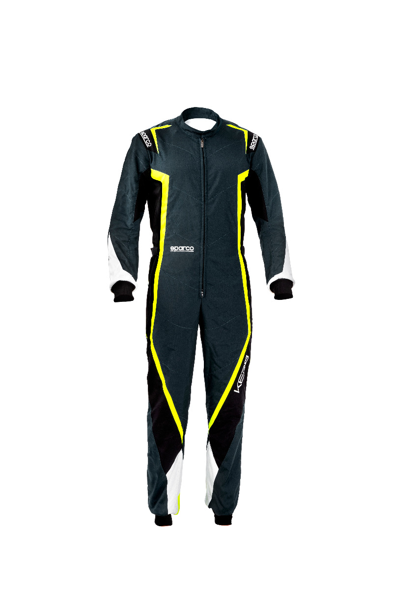 Sparco Sparco kerb overall grijs/geel/zwart