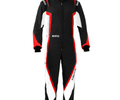 Sparco Sparco kerb overall zwart/rood/wit
