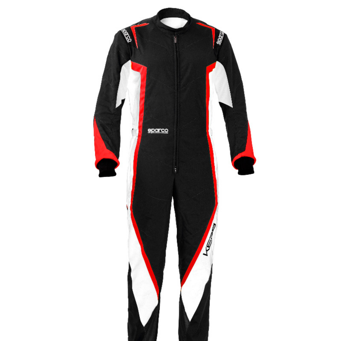 Sparco Sparco kerb overall zwart/rood/wit