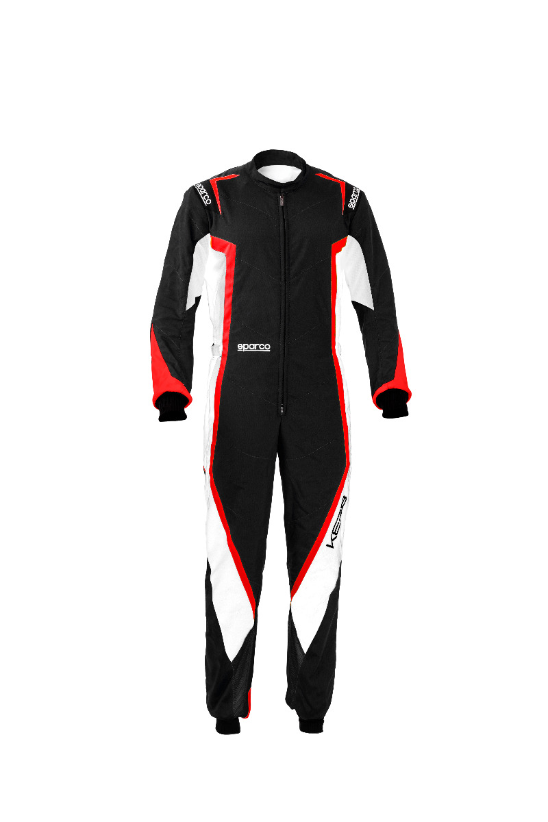 Sparco Sparco kerb overall zwart/rood/wit