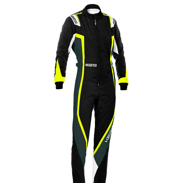 Sparco Sparco kerb overall lady zwart/geel