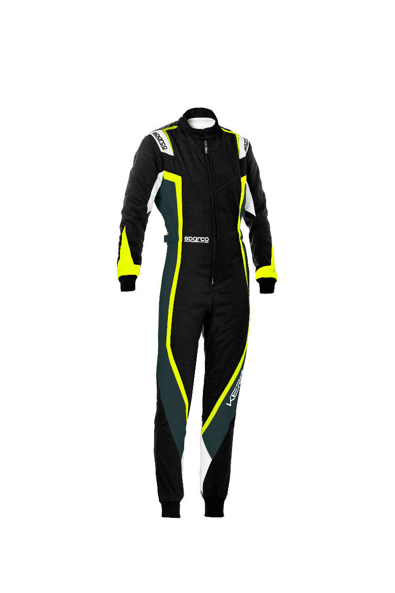 Sparco Sparco kerb overall lady zwart/geel