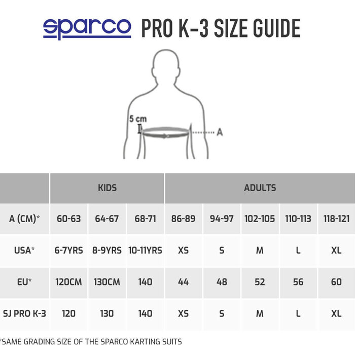 Sparco Sparco SJ Pro K3 body protector