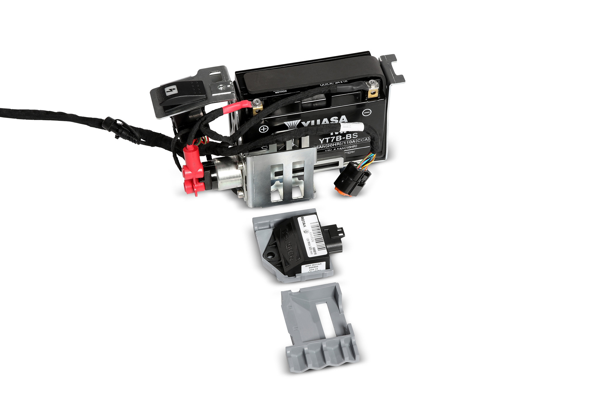 Rotax Max Rotax max E-box rubber pad voor accubak