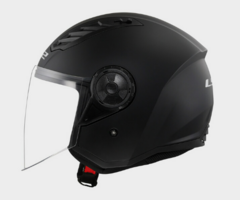 LS2 LS2 Airflow II scooter helm Matt zwart