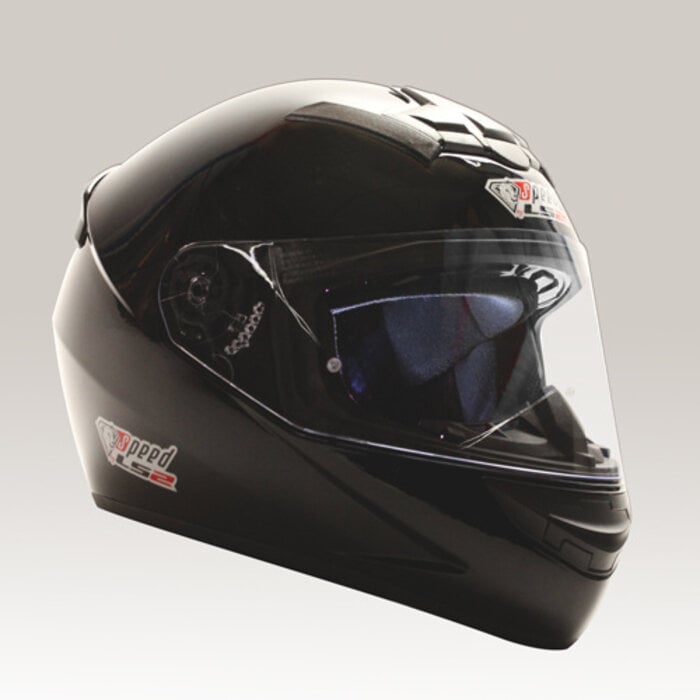 LS2 LS2 FF352 Rookie glans zwart
